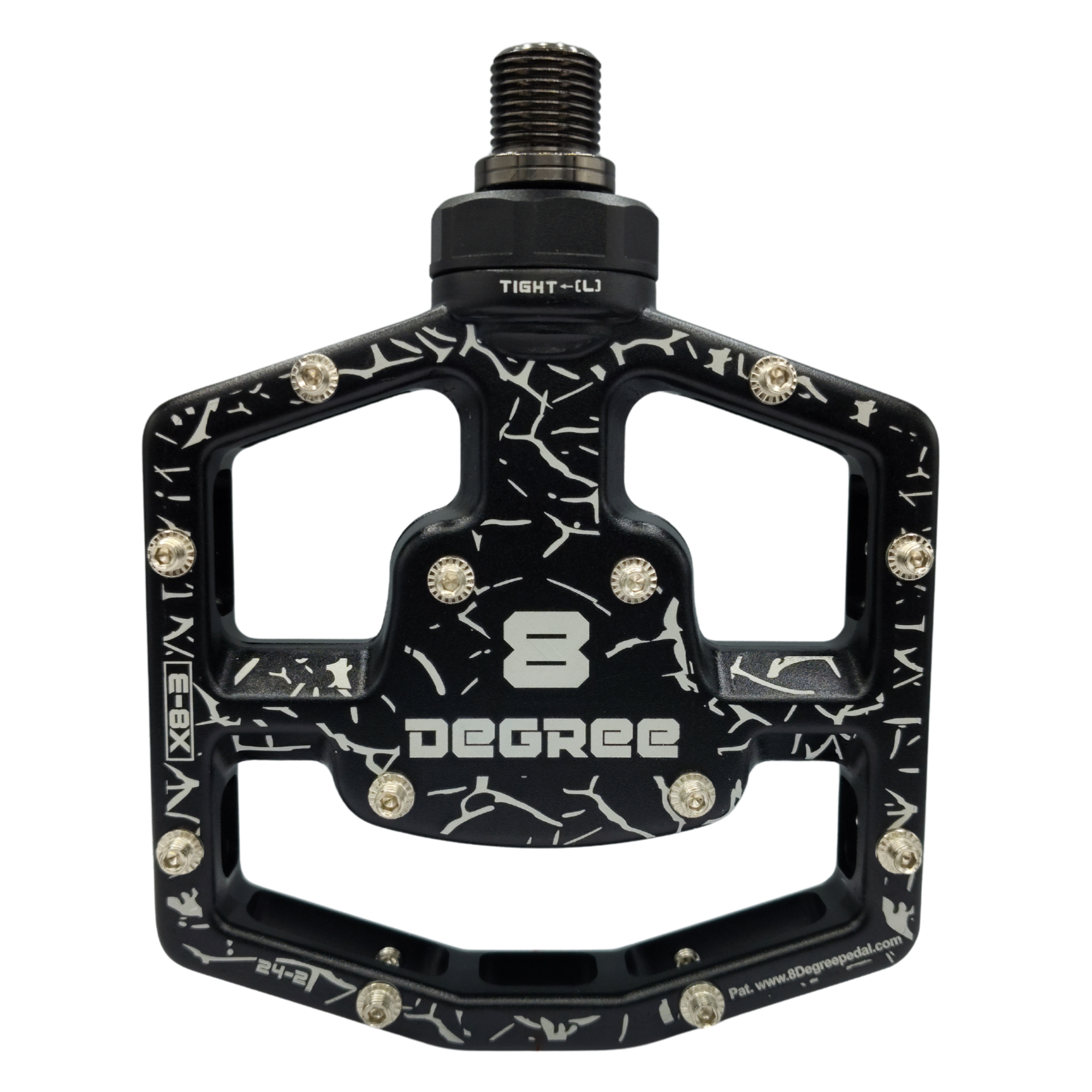 pedal flat Floating Flat Pedals with 8° Self-Centering Float