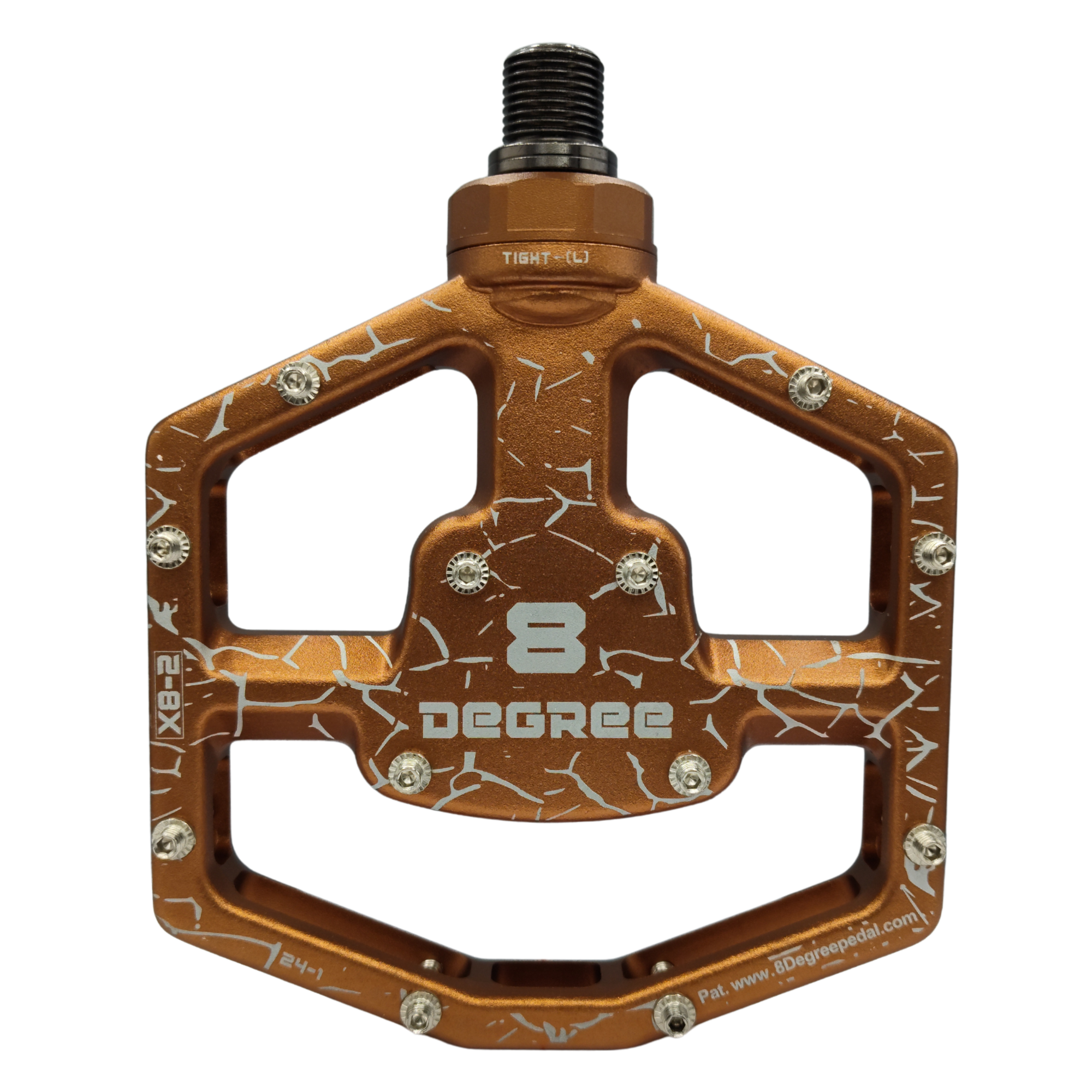 platform pedals Floating Flat Pedals with 8° Self-Centering Float