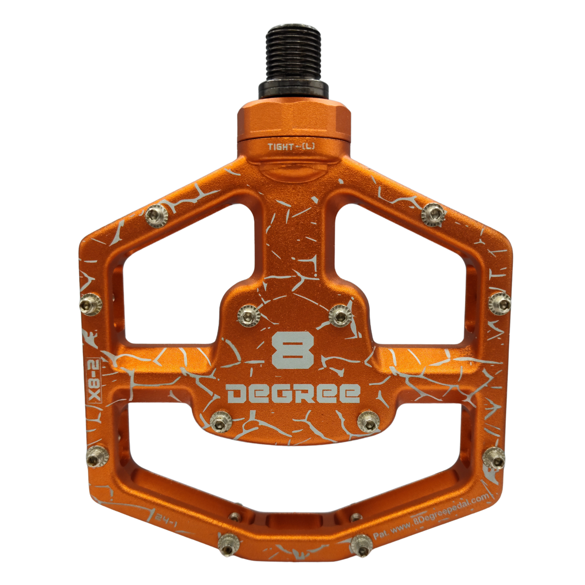 pedal flat X8-2 Series Floating Pedal – Large Platform (108mm x 111mm)