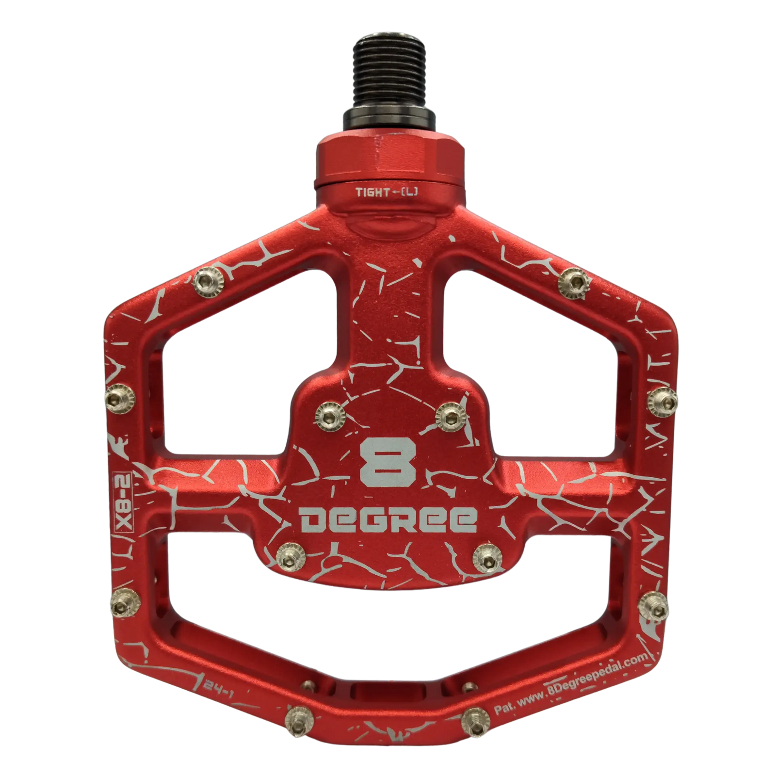 Floating Flat Pedals with 8° Self-Centering Float | 8 Degree X8-2