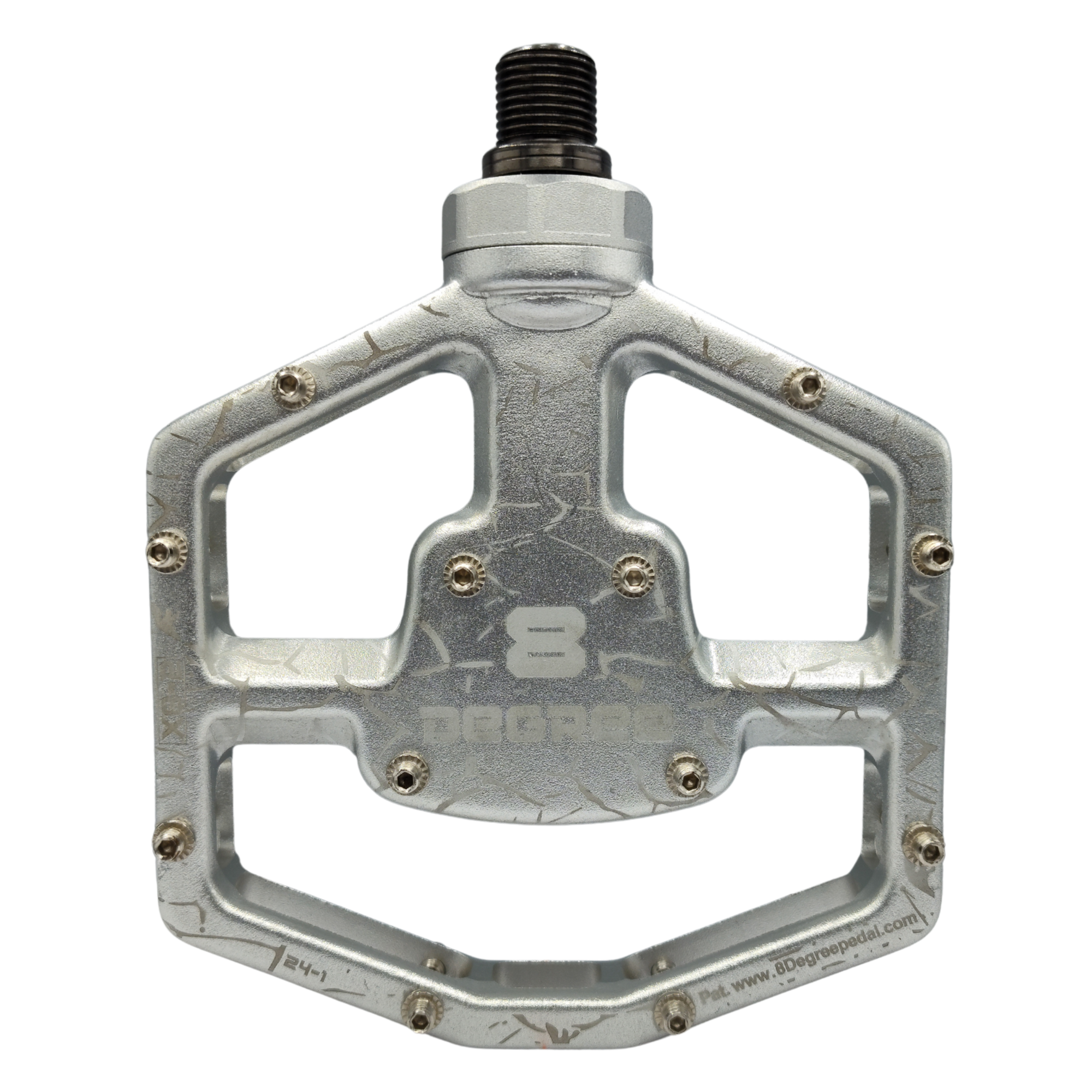 1/2 pedal X8-2 Series Floating Pedal – Large Platform (108mm x 111mm)
