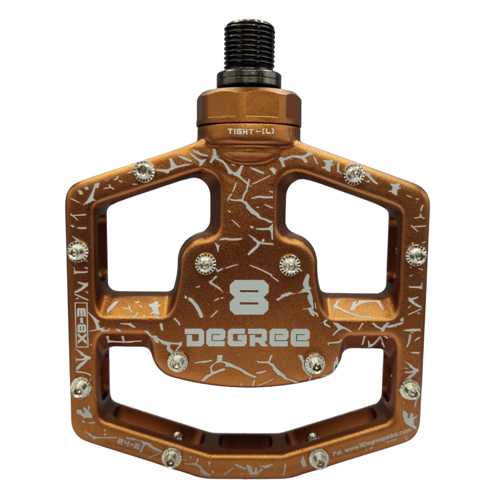 flat bike pedals Floating Flat Pedals with 8° Self-Centering Float